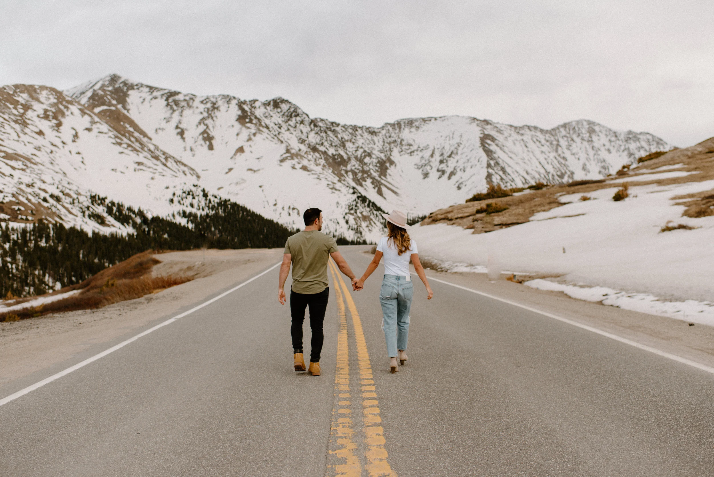  Colorado engagement session. Loveland Pass engagement photos. Colorado wedding photographer. Colorado elopement photographer. Colorado mountain engagement session.  