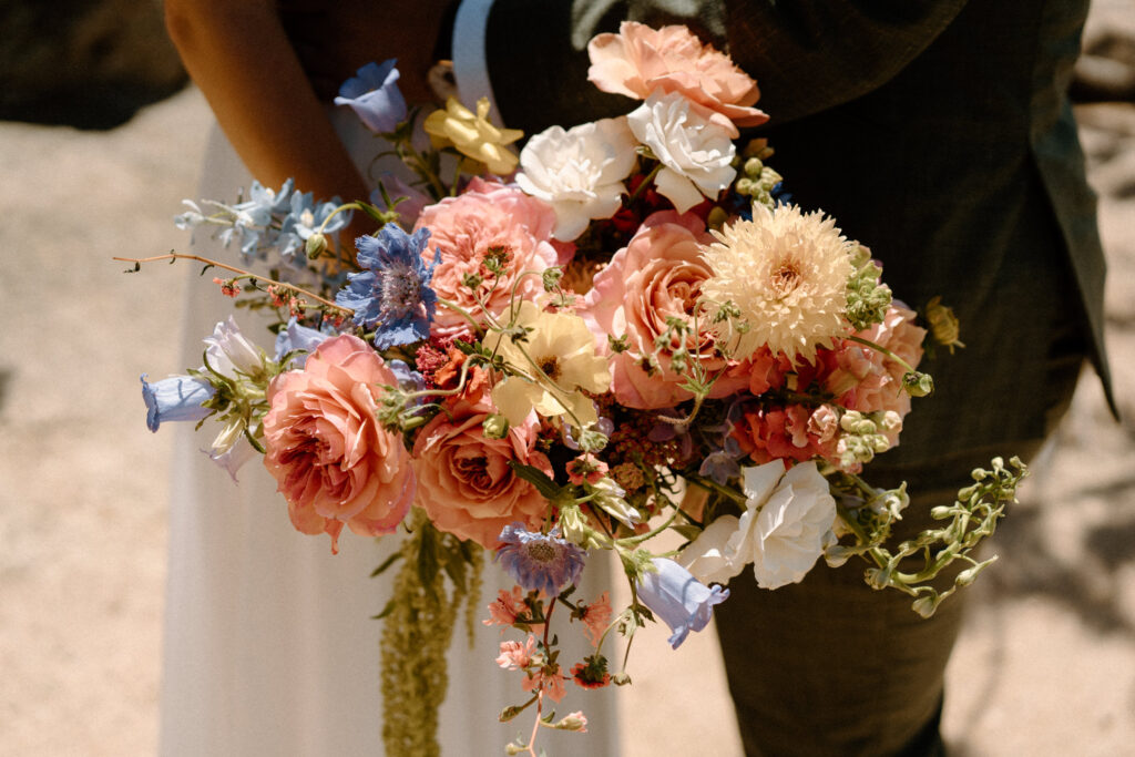 Bride's bouquet from a wedding at Sunrise Amphitheater 