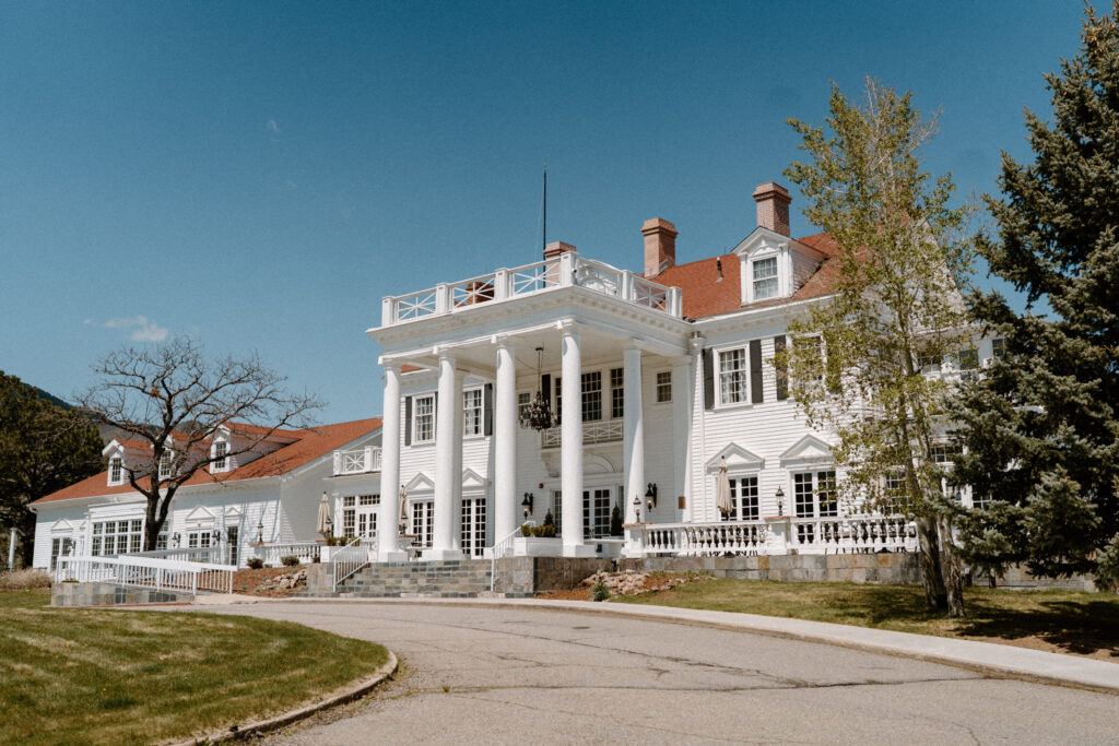 The Manor House on wedding day